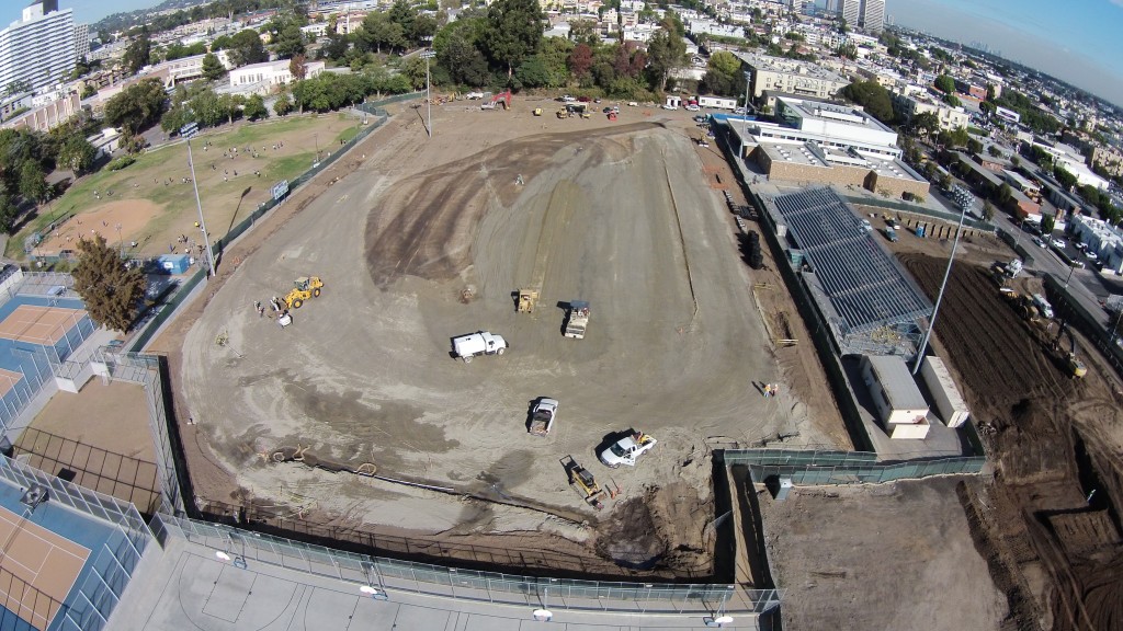 Big changes as Uni’s new field and track under construction