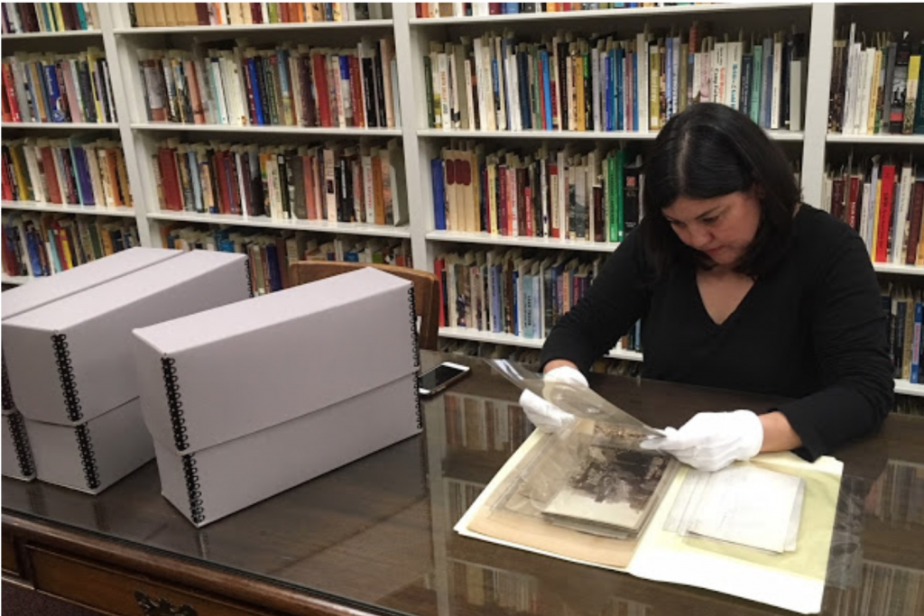 Erin Garcia, Class of '88 and Student of Arnie Rubinoff, is a Curator for the California Historical Society